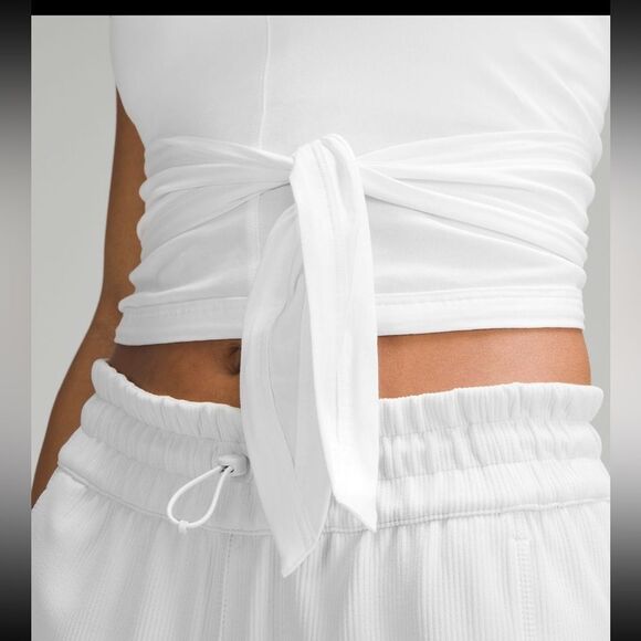 NWT New LULULEMON Its A Tie Tank Top Convertible Open Bow Back or Crop Tank 8 - Picture 5 of 9